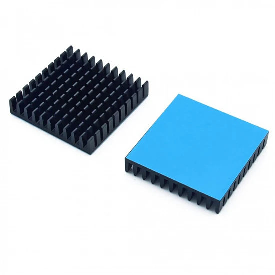 40x40mm Black Aluminum Heatsink Radiator Cooler 40x40mm Black Aluminum Heatsink Radiator Cooler