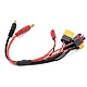 5 in 1 20cm 20AWG 4.0mm Banana Plug to XT60 XT30 DC5.5 T Plug Charger Adapter Cable 5 in 1 20cm 20AWG 4.0mm Banana Plug to XT60 XT30 DC5.5 T Plug Charger Adapter Cable