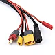 5 in 1 20cm 20AWG 4.0mm Banana Plug to XT60 XT30 DC5.5 T Plug Charger Adapter Cable 5 in 1 20cm 20AWG 4.0mm Banana Plug to XT60 XT30 DC5.5 T Plug Charger Adapter Cable