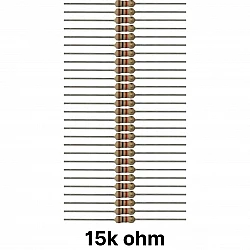 50 piece of 15K ohm Resistor