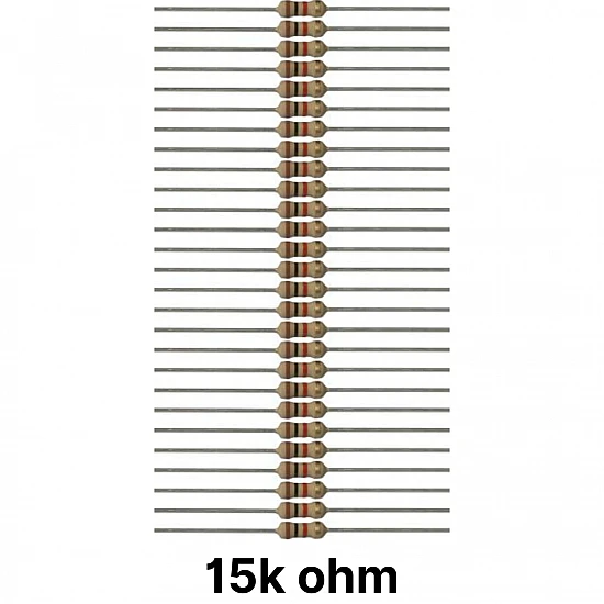 50 piece of 15K ohm Resistor