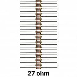 50 piece of 27 ohm Resistor