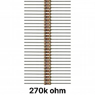 50 piece of 270K ohm Resistor