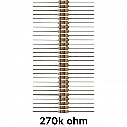 50 piece of 270K ohm Resistor