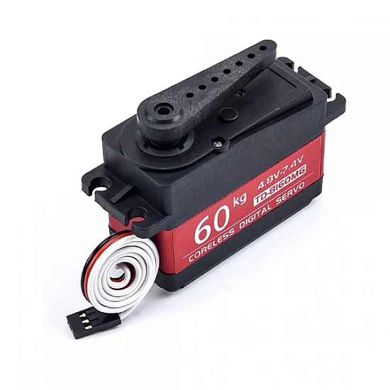 60KG 180 degree Digital Gear Metal Coreless Servo Motor 60KG 180 degree Digital Gear Metal Coreless Servo Motor