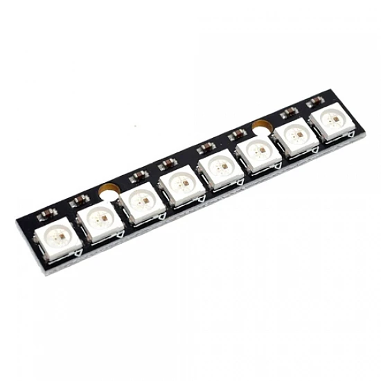 8 Bit WS2812 5050 RGB LED Built-in Full Color Driving Lights Straight Development Board 8 Bit WS2812 5050 RGB LED Built-in Full Color Driving Lights Straight Development Board
