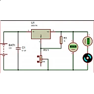 LM317 Voltage Regulated IC