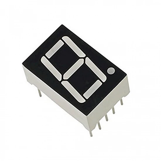 Red 0.56inch 1 Digit 7 Segment LED Display Digital Tube - Common Cathode Red 0.56inch 1 Digit 7 Segment LED Display Digital Tube - Common Cathode