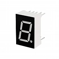 Red 0.56inch 1 Digit 7 Segment LED Display Digital Tube - Common Cathode