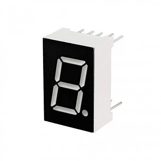 Red 0.56inch 1 Digit 7 Segment LED Display Digital Tube - Common Cathode Red 0.56inch 1 Digit 7 Segment LED Display Digital Tube - Common Cathode