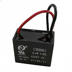 CBB61 5UF 450V Fan Starting Capacitor