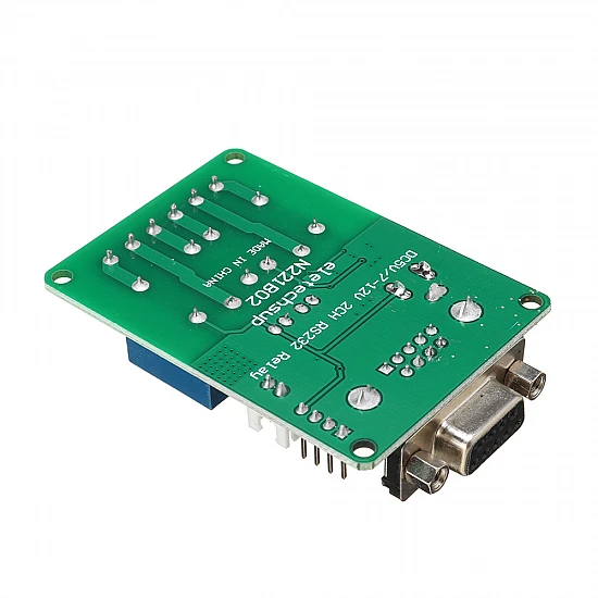 DC 12V 2 Channel Serial Port RS232 Relay Module Board DC 12V 2 Channel Serial Port RS232 Relay Module Board