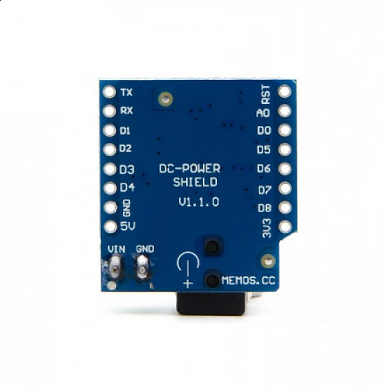 DC Power Shield V1.1.0 for WEMOS D1 mini DC Power Shield V1.1.0 for WEMOS D1 mini