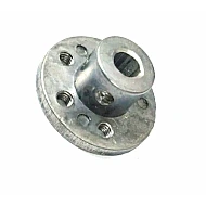 Flanged Coupling for 6mm shaft motor - Shaft Coupling