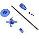 GPS Folding Antenna Metal Mount Holder - Blue GPS Folding Antenna Metal Mount Holder - Blue