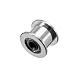 GT2 3mm Bore Aluminum Pulley Without 16 Teeth for 6mm Belt GT2 3mm Bore Aluminum Pulley Without 16 Teeth for 6mm Belt
