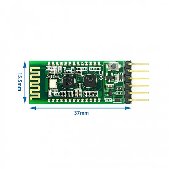 HC-02 Bluetooth Module Dual Mode Wireless Bluetooth Serial Port Transmission Compatible with HC-05/06 Module HC-02 Bluetooth Module Dual Mode Wireless Bluetooth Serial Port Transmission Compatible with HC-05/06 Module