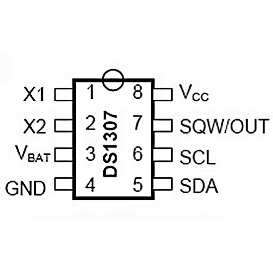 DS1307 PDIP-8 Real Time Calendar and Clock - Core Electronics DS1307 PDIP-8 Real Time Calendar and Clock - ICs - Integrated Circuits & Chips - Core Electronics