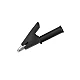Insulated Copper Test Crocodile Clip - Black Insulated Copper Test Crocodile Clip - Black