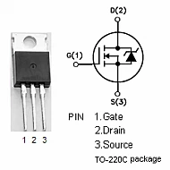 IRFZ44N Power MOSFET