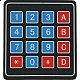 16 Keys 4x4 Matrix - Membrane Type Keypad - Arduino 16 Keys 4x4 Matrix - Membrane Type Keypad - Sensor - Arduino
