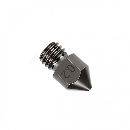 MK8 Hardened Steel 0.2mm Nozzle for 1.75mm Filament MK8 Hardened Steel 0.2mm Nozzle for 1.75mm Filament