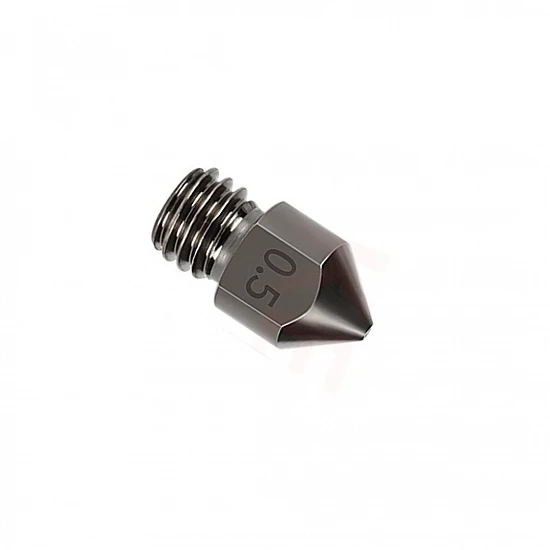MK8 Hardened Steel 0.5mm Nozzle for 1.75mm Filament MK8 Hardened Steel 0.5mm Nozzle for 1.75mm Filament