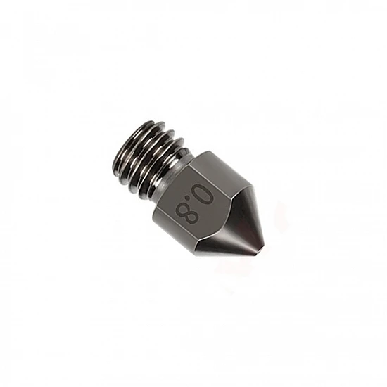 MK8 Hardened Steel 0.8mm Nozzle for 1.75mm Filament MK8 Hardened Steel 0.8mm Nozzle for 1.75mm Filament