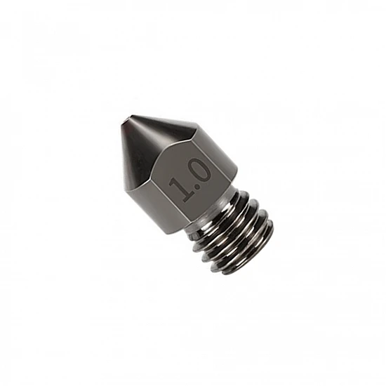 MK8 Hardened Steel 1.0mm Nozzle for 1.75mm Filament MK8 Hardened Steel 1.0mm Nozzle for 1.75mm Filament