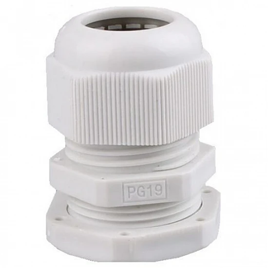 PG19 Waterproof IP68 Nylon Plastic Cable Gland Connector PG19 Waterproof IP68 Nylon Plastic Cable Gland Connector
