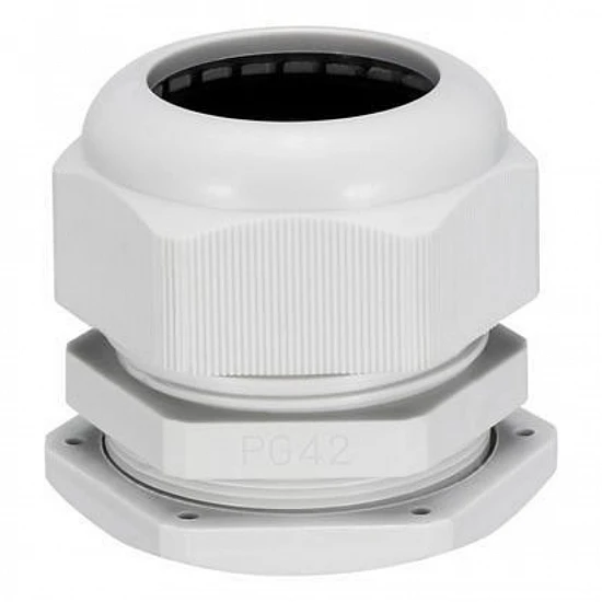 PG42 Waterproof IP68 Nylon Plastic Cable Gland Connector PG42 Waterproof IP68 Nylon Plastic Cable Gland Connector