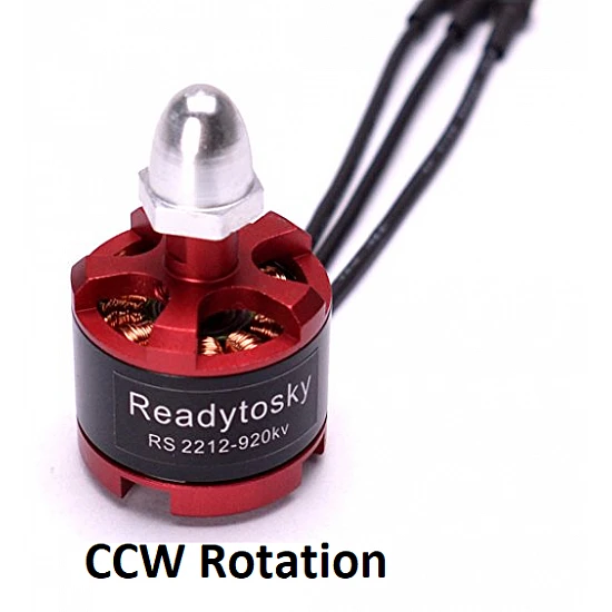 ReadyToSky 2212 920KV Brushless Motor For Drone - CCW (Counter Clockwise) Direction - Multirotor ReadyToSky 2212 920KV Brushless Motor For Drone - CCW (Counter Clockwise) Direction - Brushless Motor - Multirotor