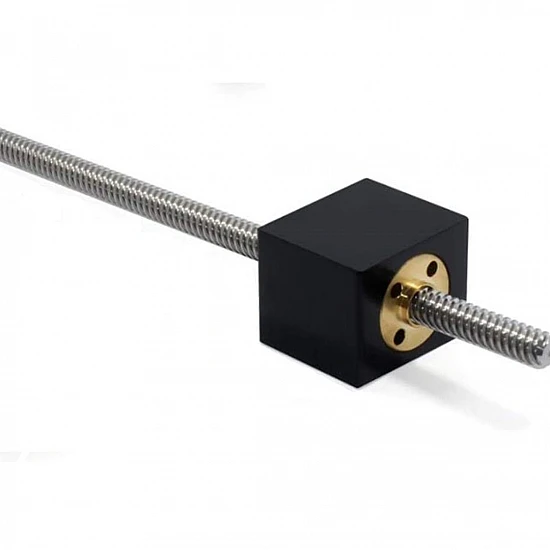T8 Lead Screw Nut Housing Bracket for 3D Printer Parts T8 Trapezoidal Lead Screw Conversion Nut Seat Aluminum Block T8 Lead Screw Nut Housing Bracket for 3D Printer Parts T8 Trapezoidal Lead Screw Conversion Nut Seat Aluminum Block