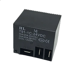 T91-1C 24VDC 30A Cube Relay 