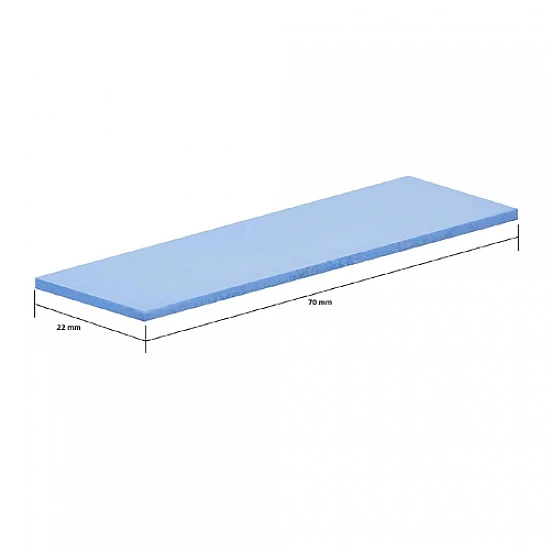 Thermal Conductive Silicone Pad - 70x22x1mm Thermal Conductive Silicone Pad - 70x22x1mm