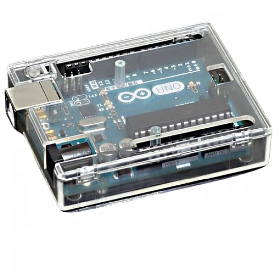 Transparent Acrylic Glossy Case Enclosure Box for Arduino UNO R3 Transparent Acrylic Glossy Case Enclosure Box for Arduino UNO R3