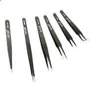Anti-Static Tweezers Set - 6pcs